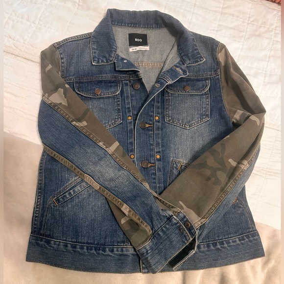 Urban Outfitters Jean Camo Jacket - Picture 4 of 7